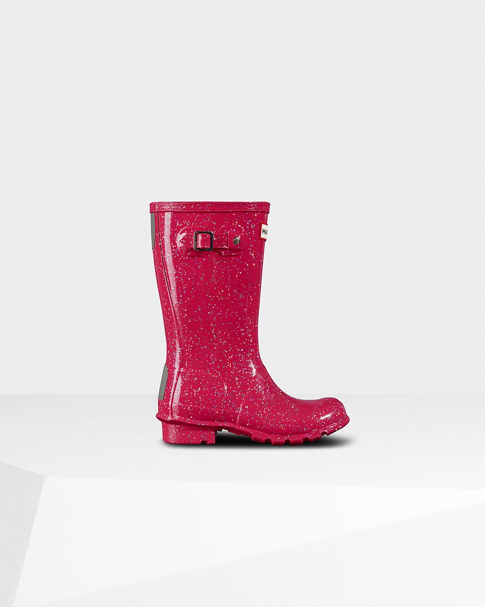 Gummistövlar Barn - Hunter Original Stora Giant Glitter - Rosa - 945708-QHI